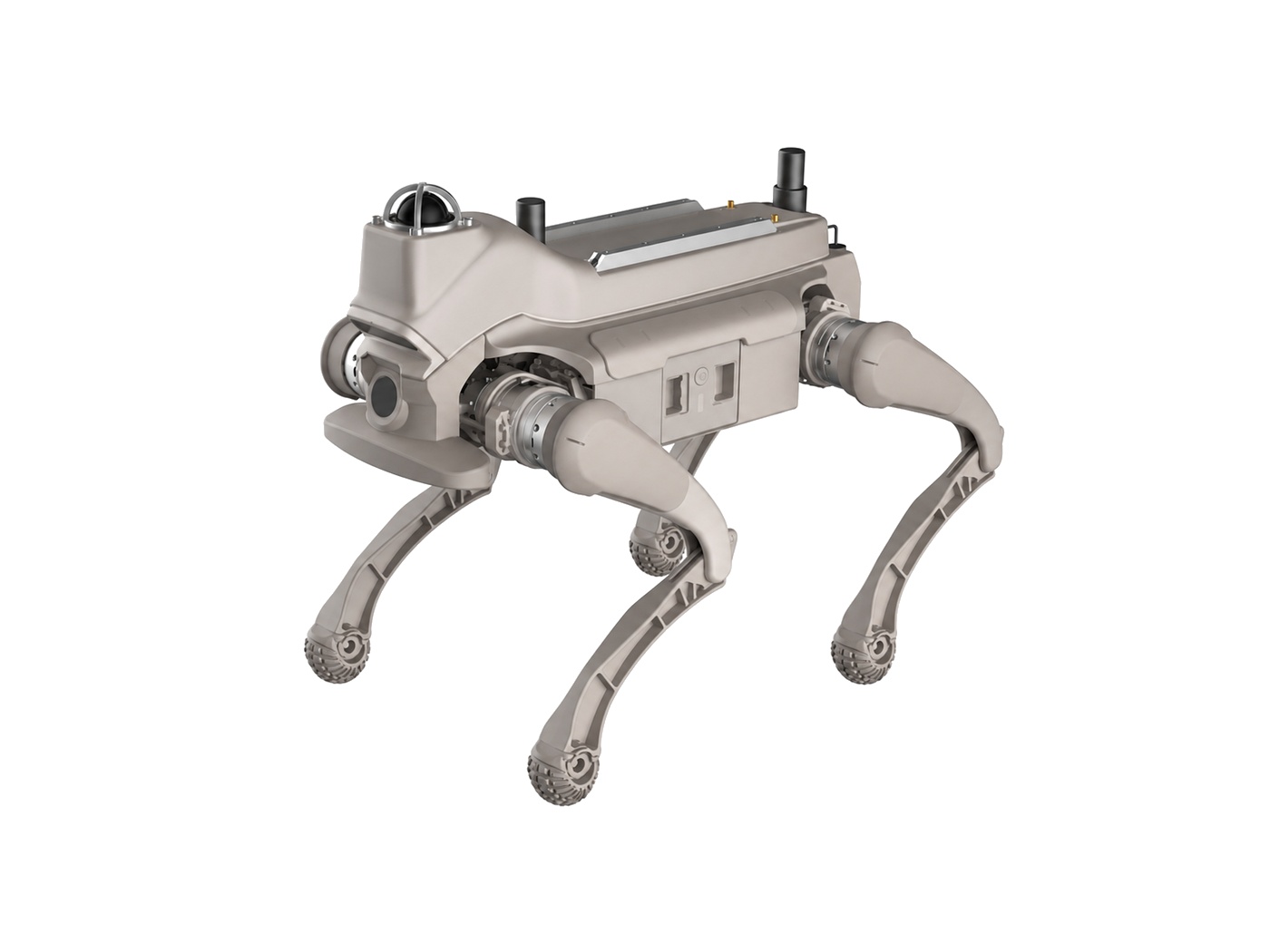 Gangbeng L1 EDU quadruped robot with compute and sensing modules