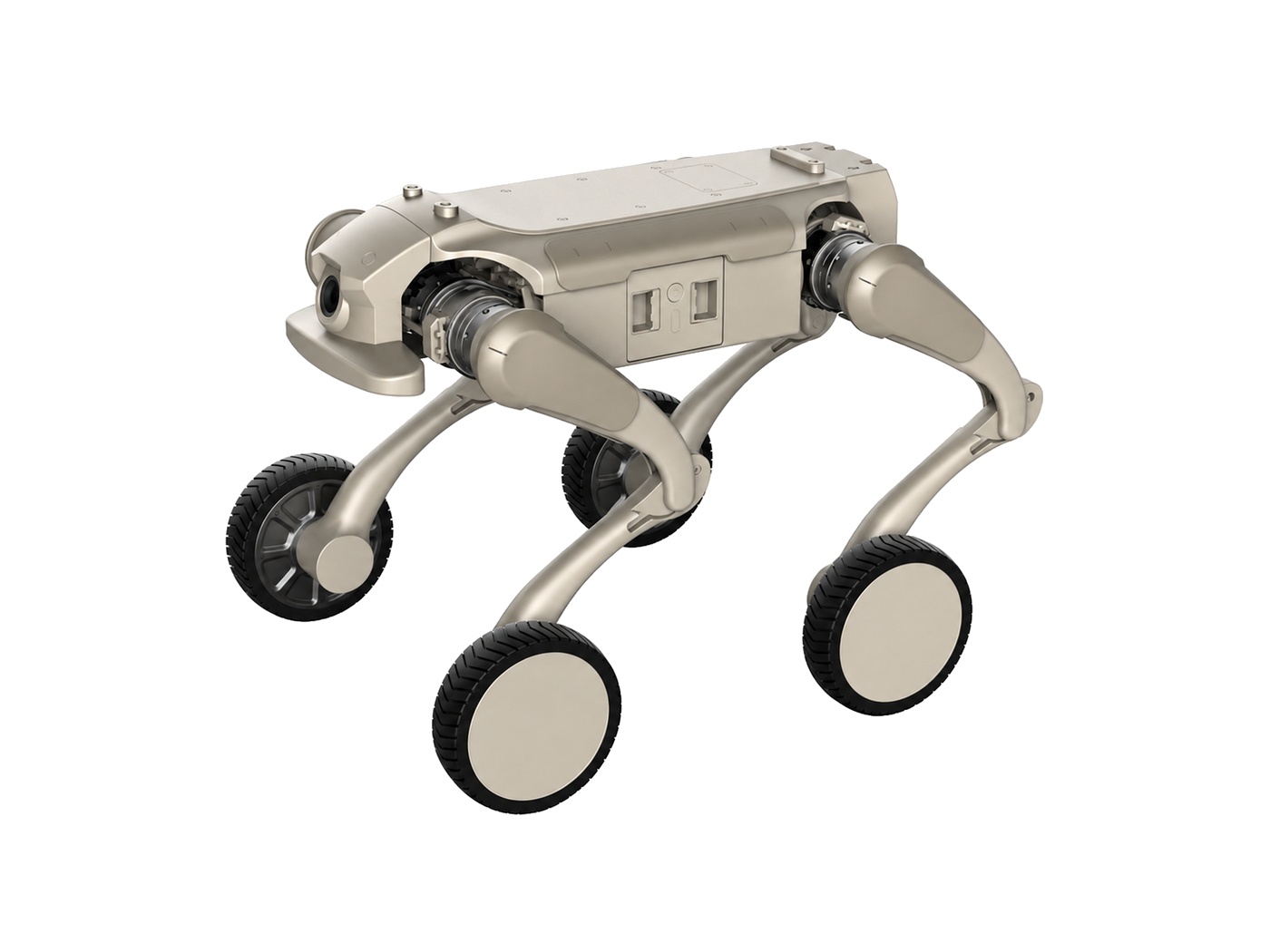 Gangbeng L1-W wheeled quadruped robot for all-terrain movement