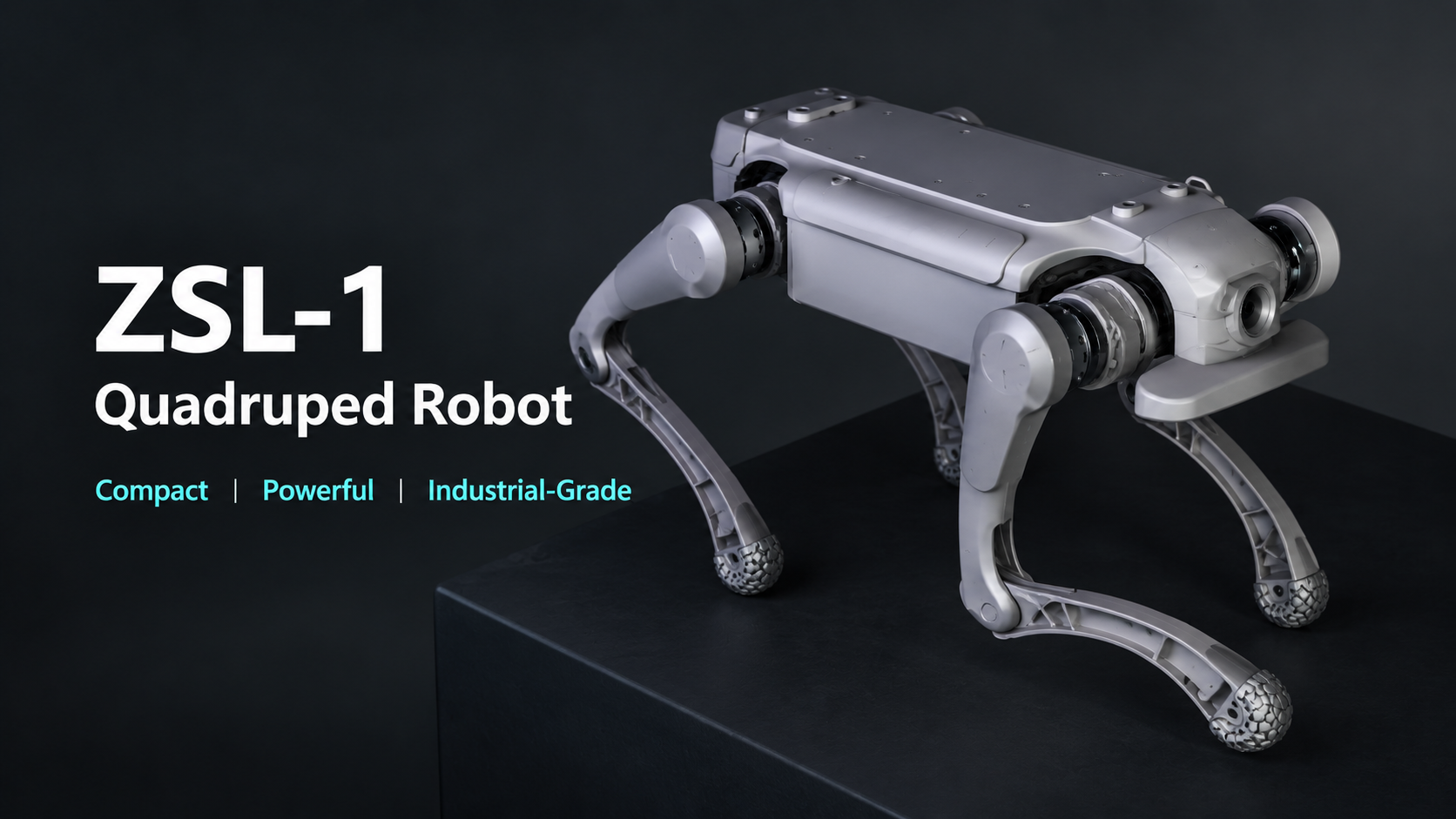 ZSL-1 compact industrial-grade quadruped robot