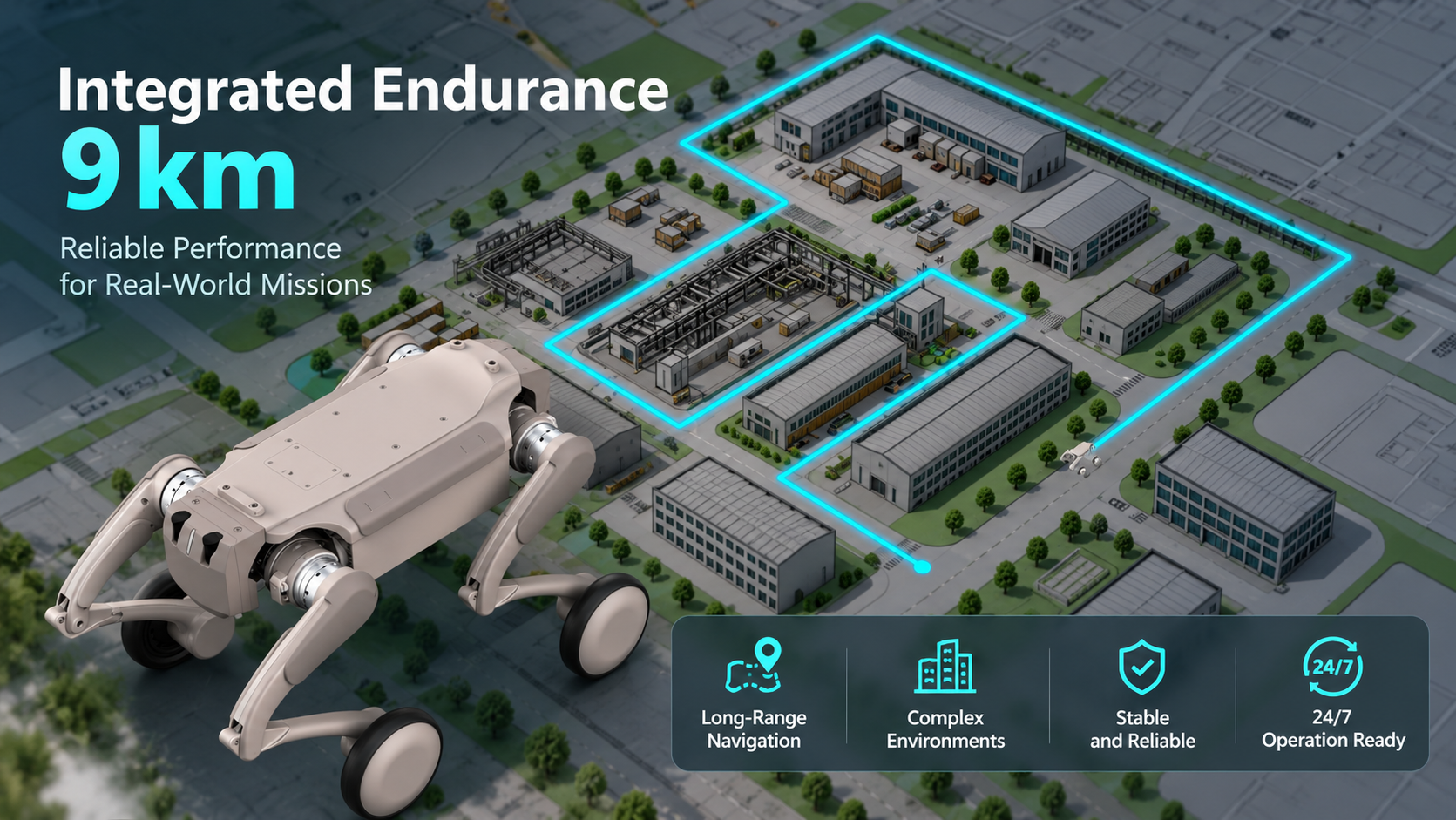 Gangbeng L1-W 9 km integrated endurance