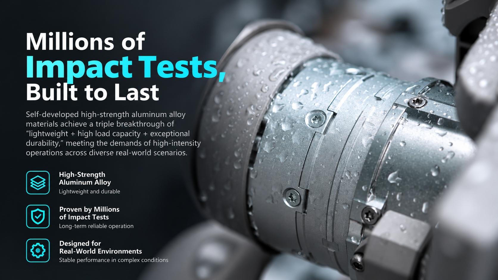 Gangbeng L1-W impact-tested aluminum-alloy joint module