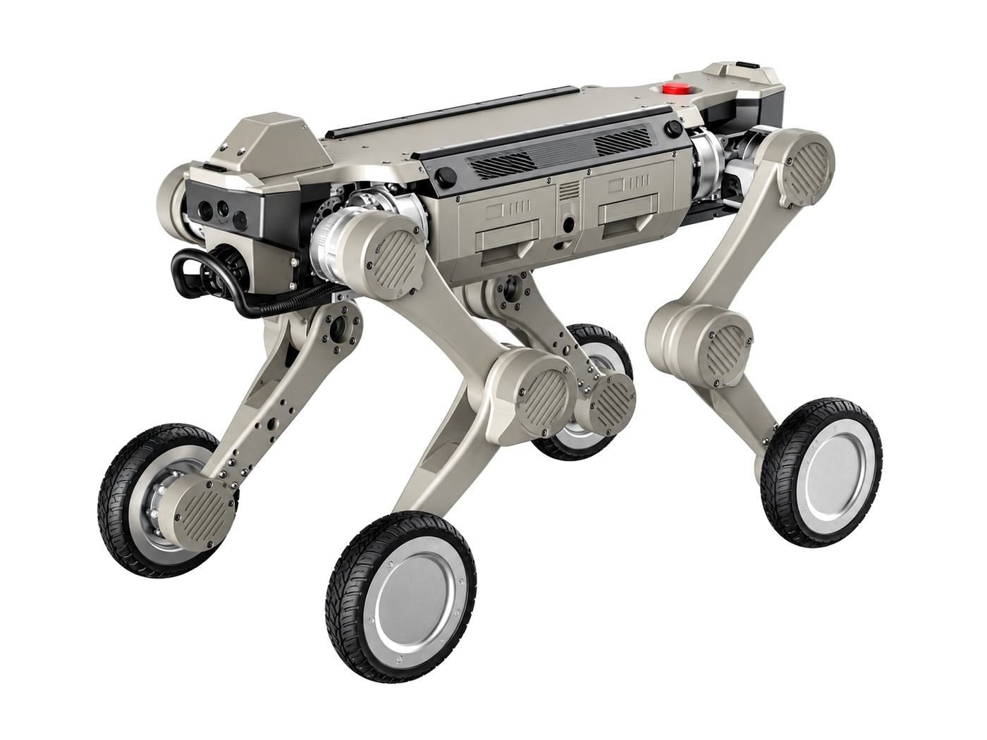 Tongchui M1 Ultra quadruped robot with surround-view vision