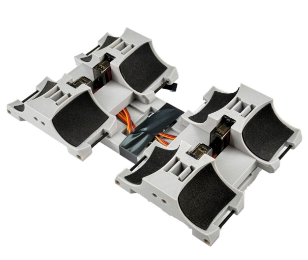 Quick-release mounting module for UAV payload systems