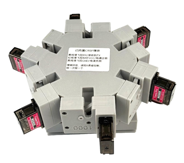 Three-channel heavy payload release system