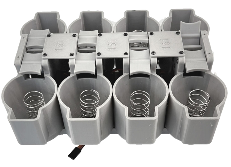 Dual pull-ring utility release system